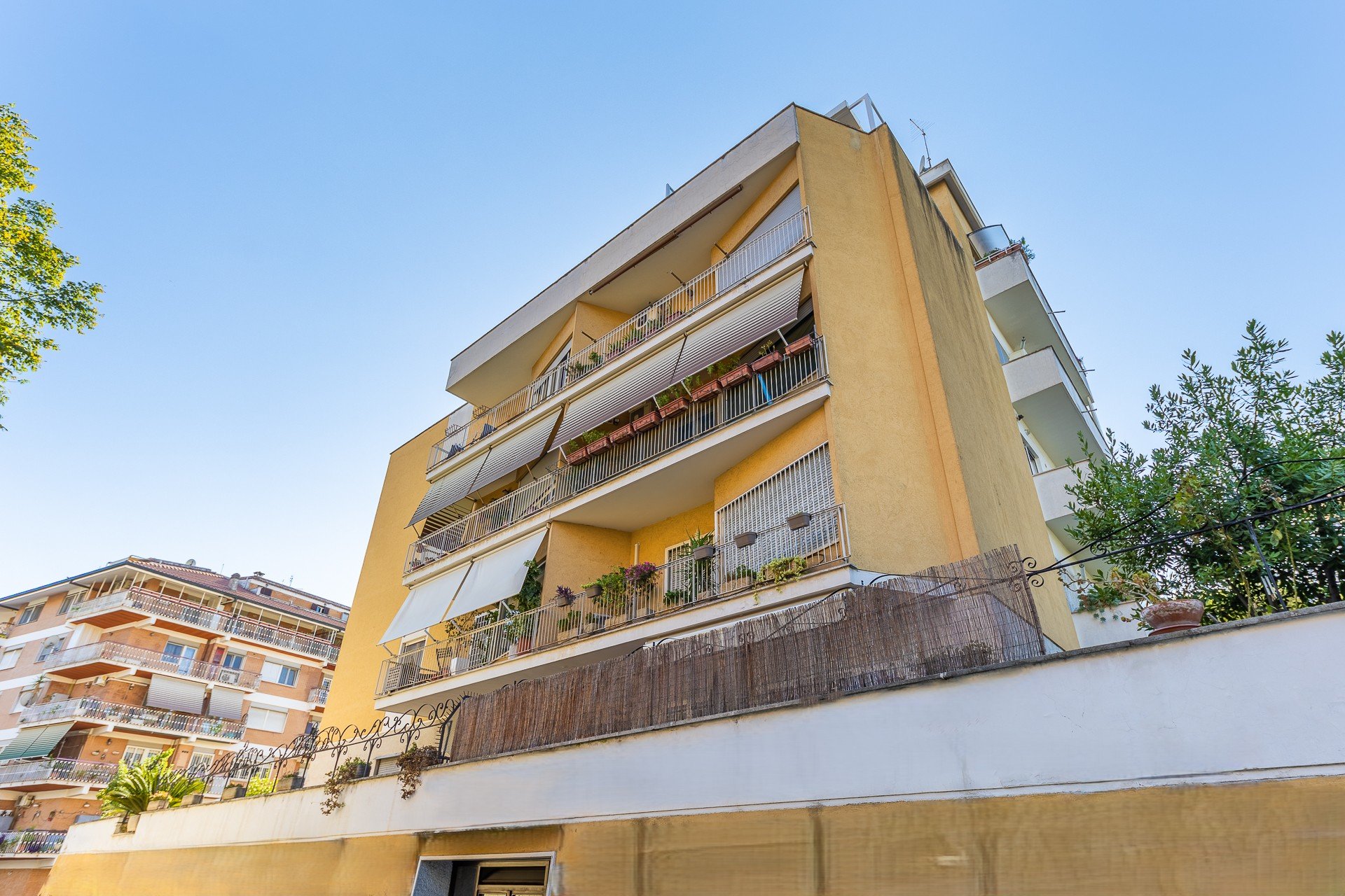 La palazzina di Via Onorio